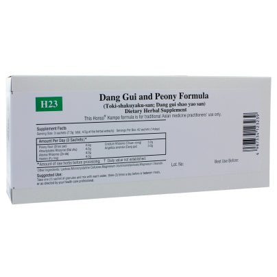 Dang Gui and Peony Formula(H23) 1 Box