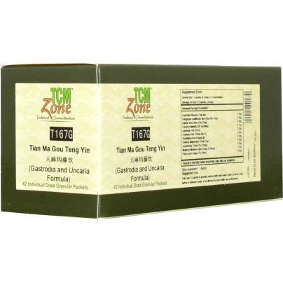Gastrodia and Uncaria Formula Sachets (T167G) 1 Box