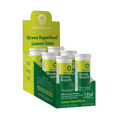 Effervescent Lemon Lime 6 Tubes