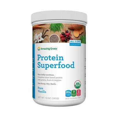 Protein SuperFood Pure Vanilla 12 Ounces