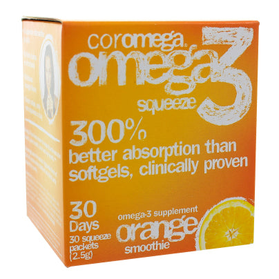 Omega-3 Squeeze Orange 30 packets