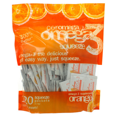 Omega-3 Squeeze Orange 120 Packets