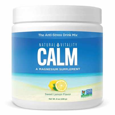 Natural Calm Lemon 8 Ounces