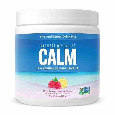 Natural Calm Raspberry/Lemon 8 Ounces