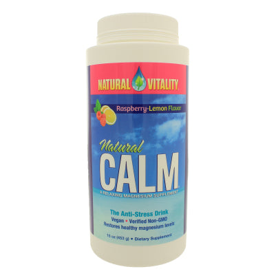 Natural Calm Raspberry/Lemon 16 Ounces