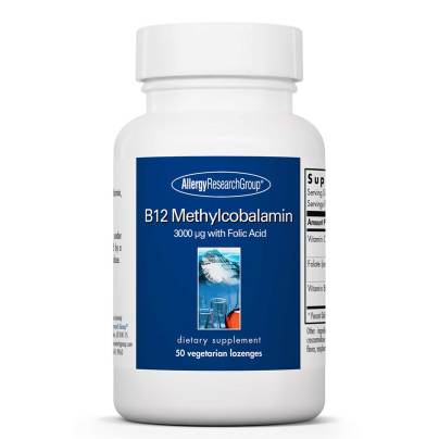 B12 Methylcobalamin 3,000mcg 50 lozenges