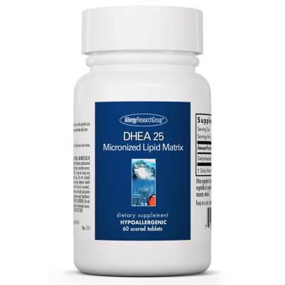 DHEA 25mg Micronized Lipid Matrix 60 tablets