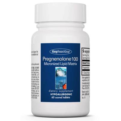 Pregnenolone 100mg Micronized Lipid Matrix 60 tablets