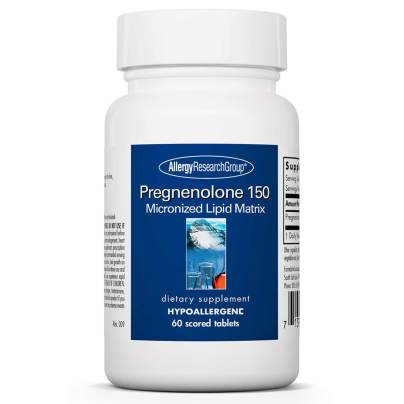 Pregnenolone 150mg Micronized Lipid Matrix 60 tablets
