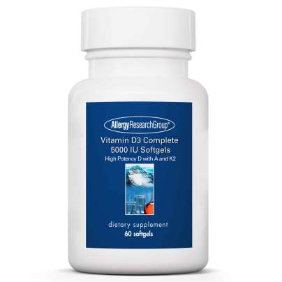 Vitamin D3 Complete 5000 IU 60 Softgels