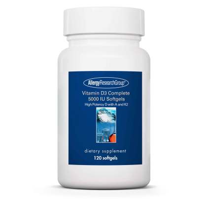 Vitamin D3 Complete 5000 IU 120 Softgels