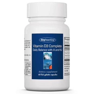Vitamin D3 Complete w/ Vitamin A and K2 60 Softgels