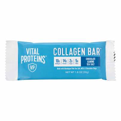 Collagen Bar Chocolate Almond Sea Salt 12 bars