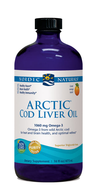 Arctic Cod Liver Oil - Lemon 237mL
