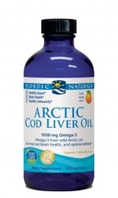 Arctic Cod Liver Oil Unflavored 8 Ounces
