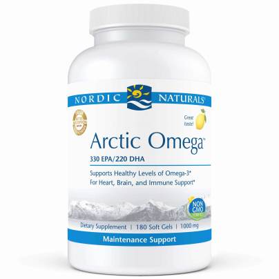 Arctic Omega Lemon 180 Softgels