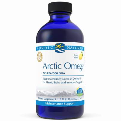 Arctic Omega Lemon Liquid 8 Ounces