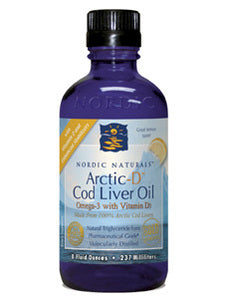 Arctic-D™ Cod Liver Oil - Lemon 237mL