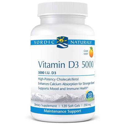 Vitamin D3 5000 120 Softgels