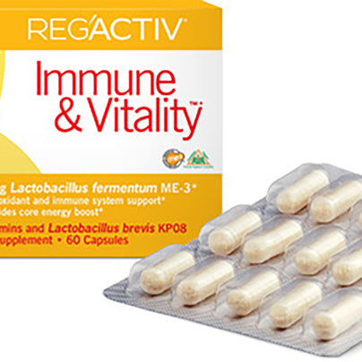 Reg'Activ Immune & Vitality 60 capsules