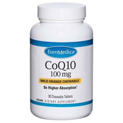 CoQ10 100 mg Mild Orange Chewable Tablet 30 tablets
