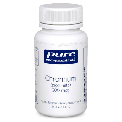 Chromium (Picolinate) 200 Mcg. 60's
