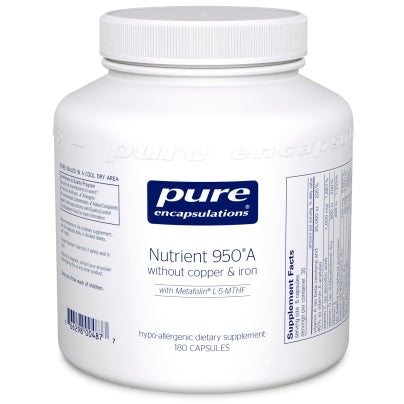 Nutrient 950 With A W/O Cu & Fe 180