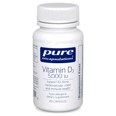 Vitamin D3 125 mcg (5,000 IU) 60's