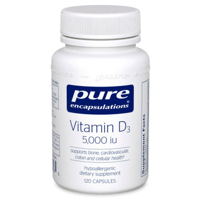 Vitamin D3 125 mcg (5,000 IU) 120's