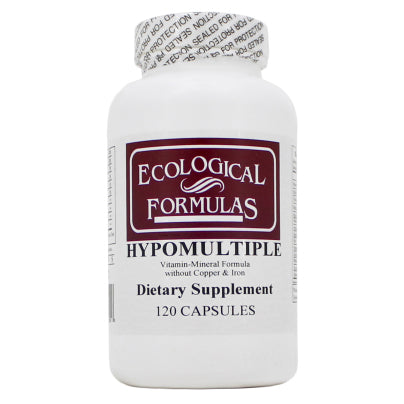 Hypomultiple w/o fe and cu 120 capsules