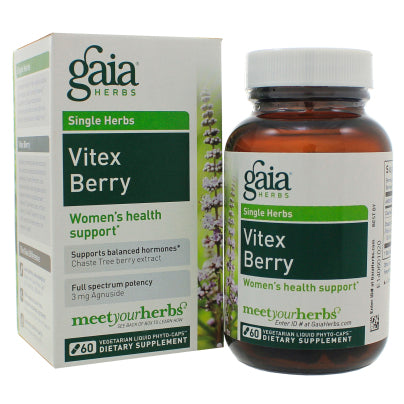Vitex Berry 500mg Capsules 60 capsules