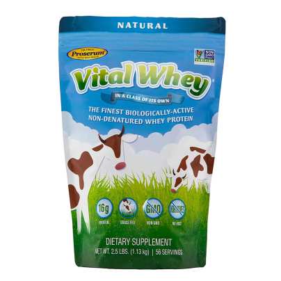 Vital Whey Natural Flavor 2.5 Pounds