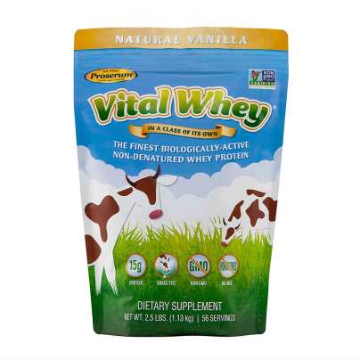 Vital Whey Natural Vanilla 2.5 Pounds