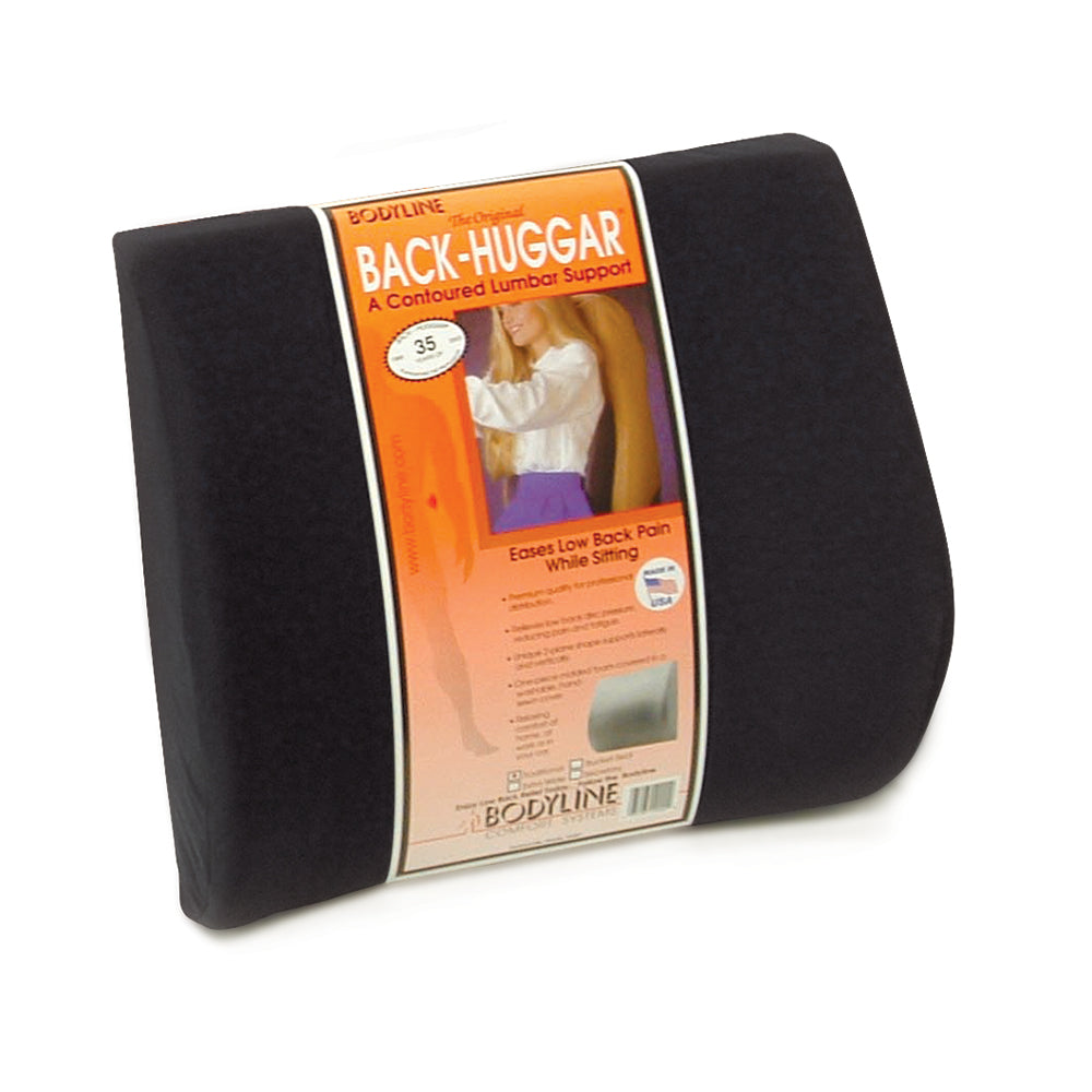 Back Huggar Cushion Black 1 EA