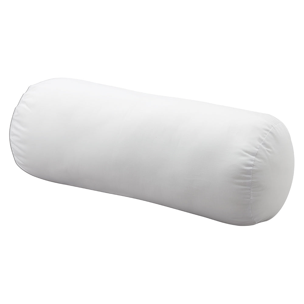 Body Sport Cervical Roll Pillow 17" X 7" White Soft 1 EA