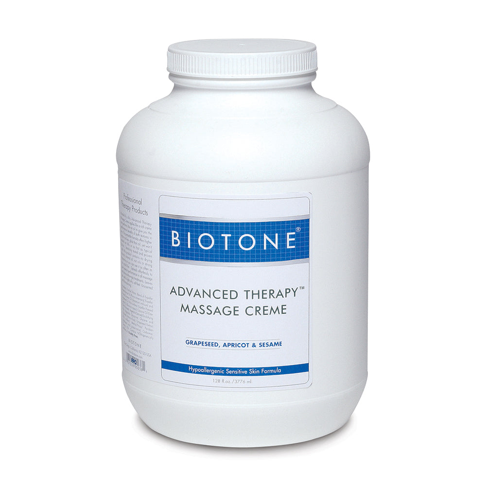 Biotone Advanced Therapy Massage Creme Gallon Unscented Hypoalle 1 GA
