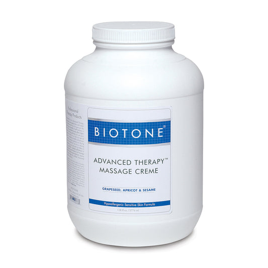 Biotone Advanced Therapy Massage Creme Gallon Unscented Hypoalle 1 GA