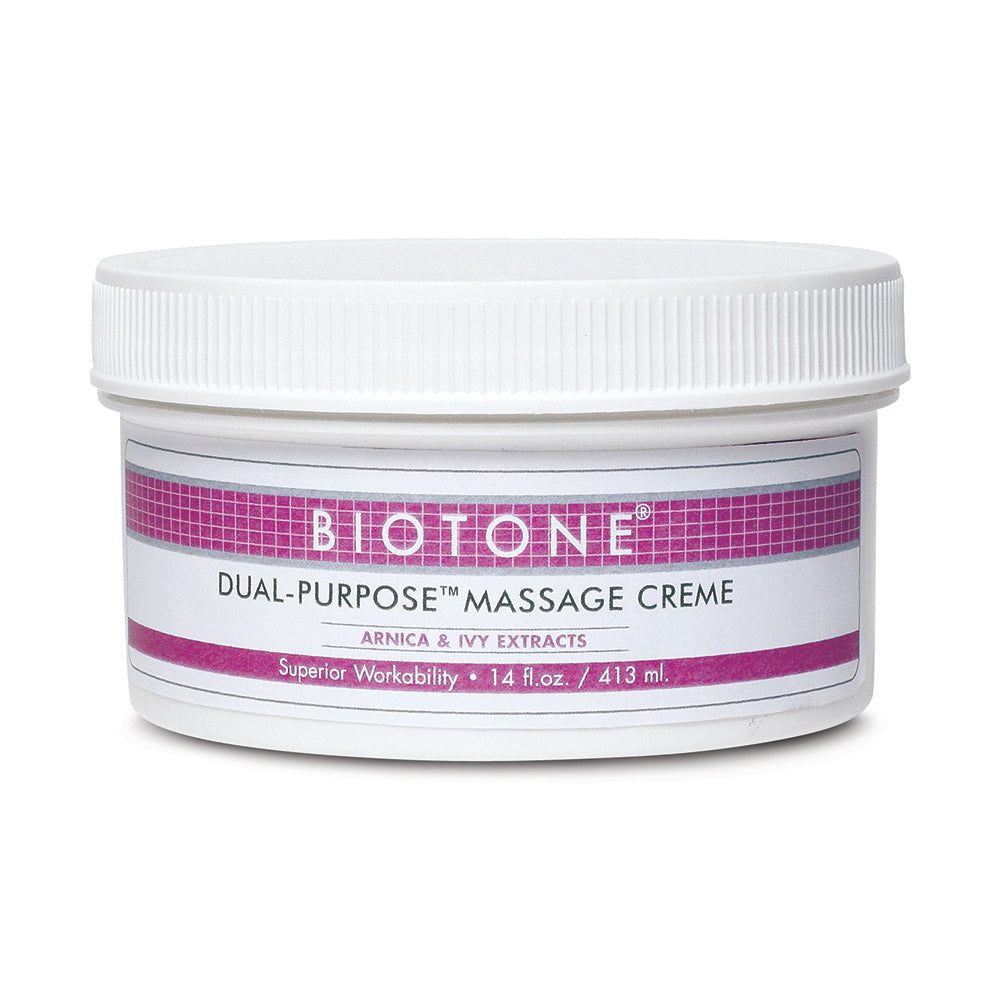 Biotone Dual-Purpose Massage Cream 14 Oz Jar Non-Greasy 1 JR