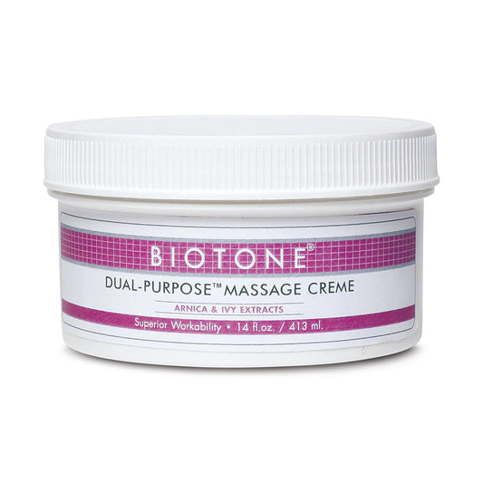 Biotone Dual-Purpose Massage Cream 14 Oz Jar Non-Greasy 1 JR