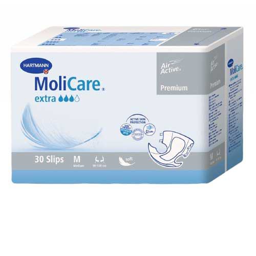 Molicare Premium Soft Extra Breathable Absorbent Incontinence Briefs L 30/Pack 1 BG
