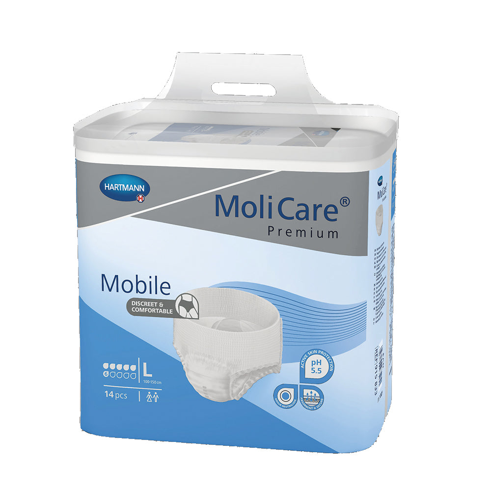 Molicare Premium Mobile 6d Disposable Protective Underwear M 14/Bag 1 PK