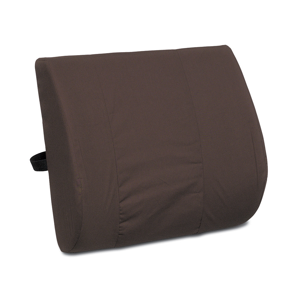 Standard Lumbar Cushion With Strap; Black 1 EA