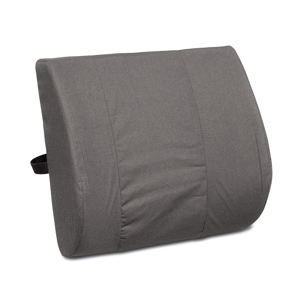 Standard Lumbar Cushion With Strap; Gray 1 EA