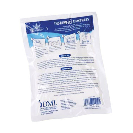 Junior Instant Ice Disposable Compress 4-3/4" X 6-1/2" 1 EA