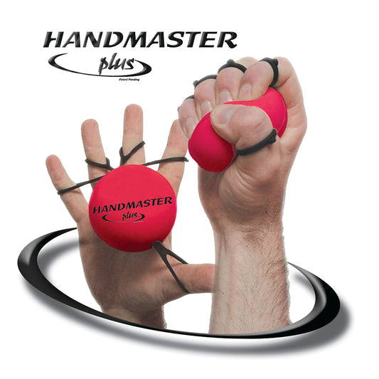 Handmaster Plus Medium Soft Hand Exceriser Red With Black 1 EA