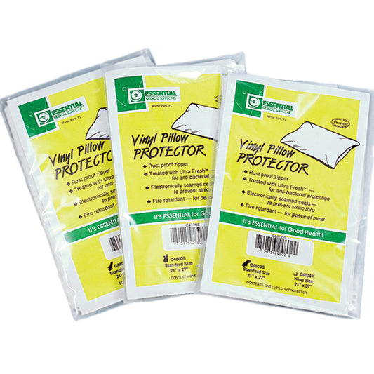Vinyl Pillow Protector Standard 21" X 27" 1 EA