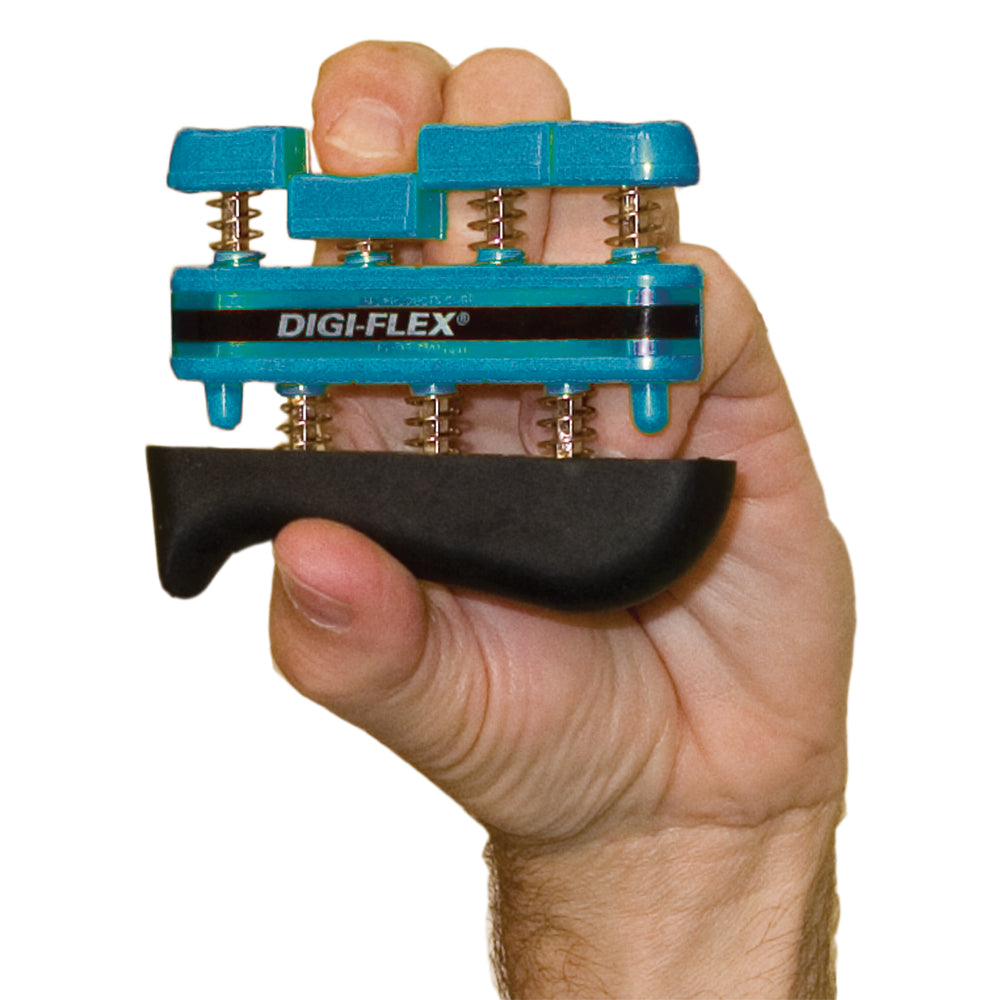 Cando Digi-Flex Hand Exerciser With Spring-Loaded Buttons 7lb Blue 1 EA