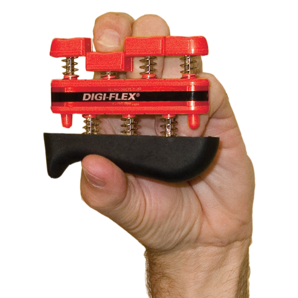 Cando Digi-Flex Hand Exerciser With Spring-Loaded Buttons 3lb Red 1 EA