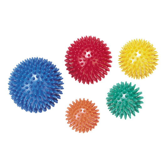 Yellow Cando Deluxe Massage Ball Nonslip Bumpy Texture 8cm Non Latex 1 AA