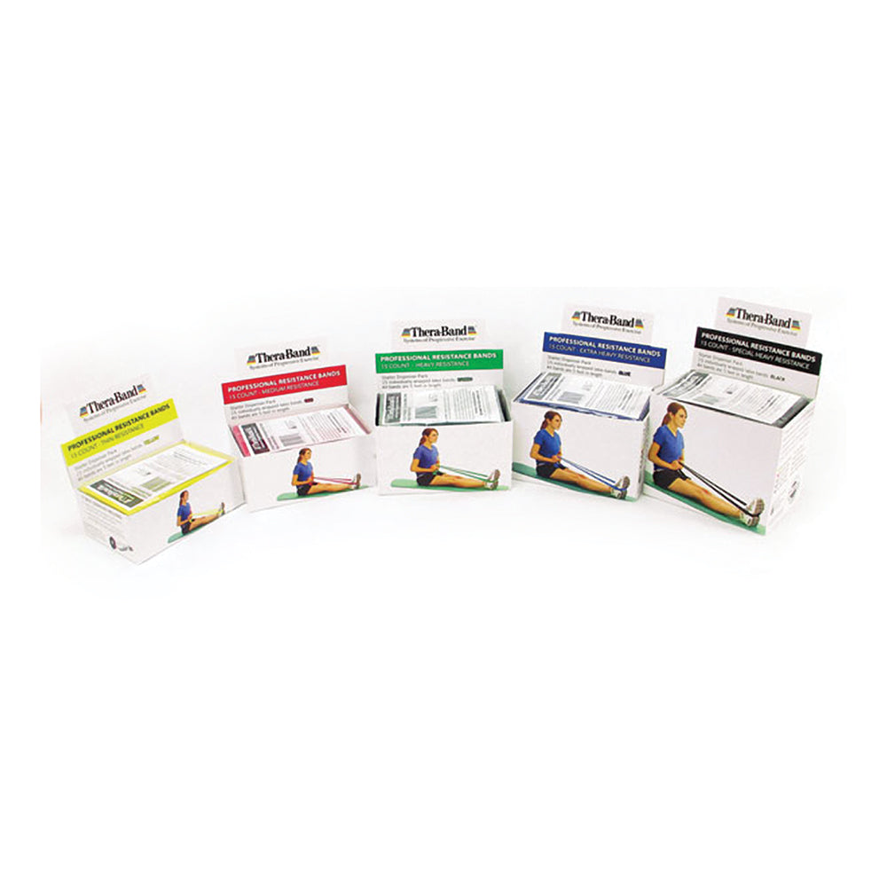 Thera-Band Starter Dispenser Pack Green Heavy 15 Per Box 1 BX